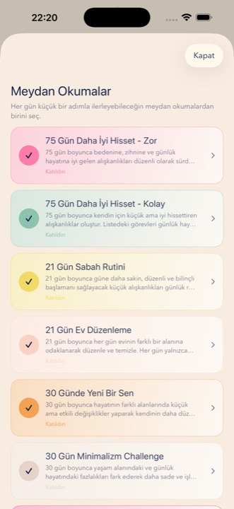 Meydan okumalar kataloğu